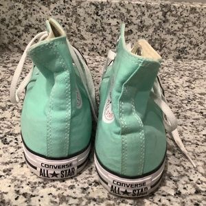Converse all star size 8 Womens,teal